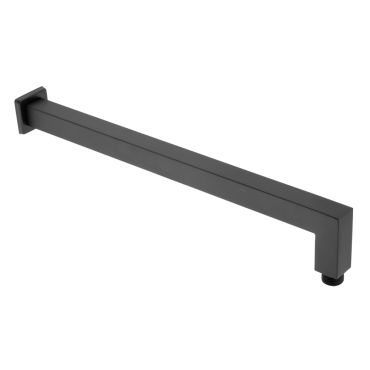 Shower Arm Long Black